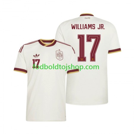 Spanien Nico Williams 17 Udebane trøje World Cup 2026 S/S Spanien Nico Williams 17 Udebane trøje World Cup 2026 S/S